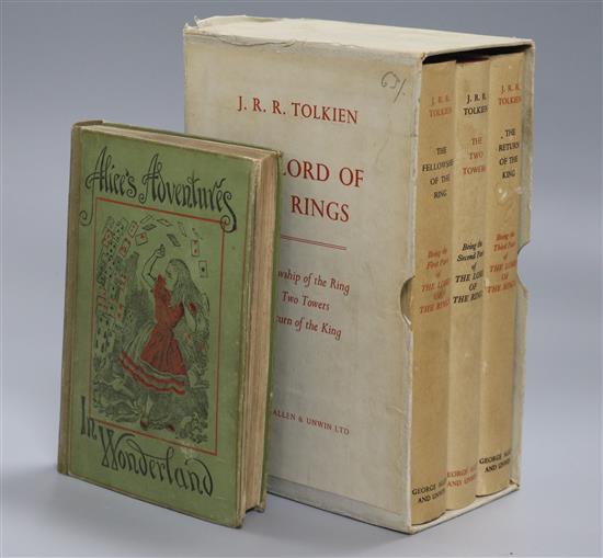 J. R. R. Tolkien, The Lord of the Rings, 3 vols,